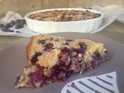 Postre de Arándanos