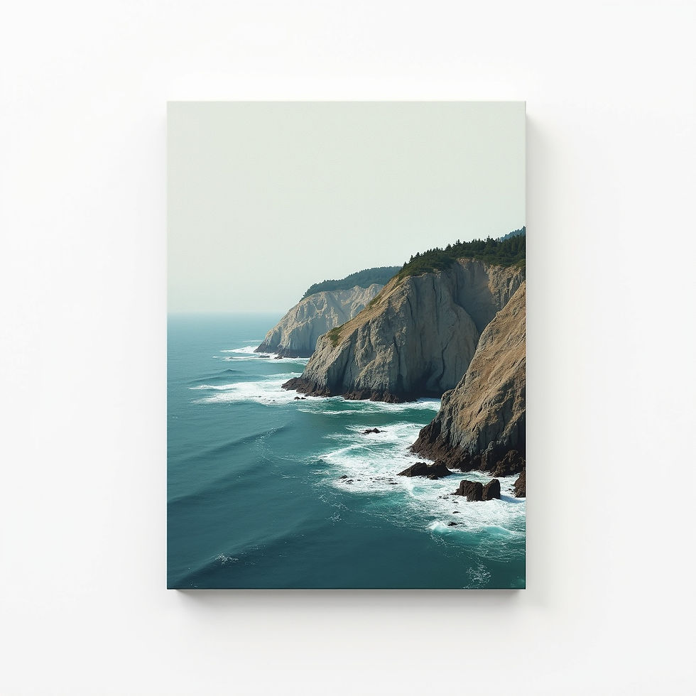 Coastal Cliff Abstract