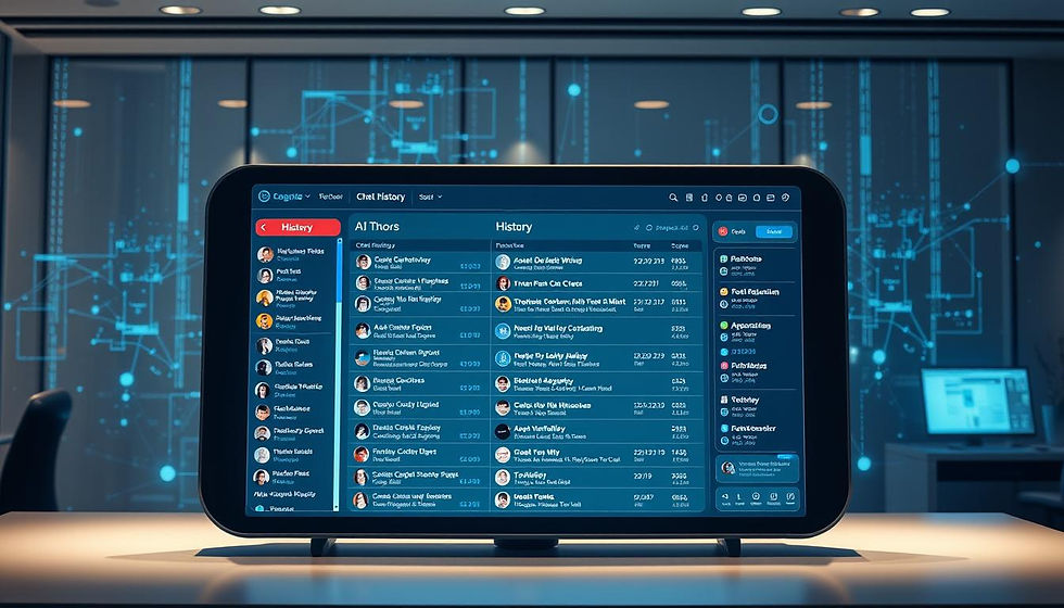 ChatGPT intelligent chat history search
