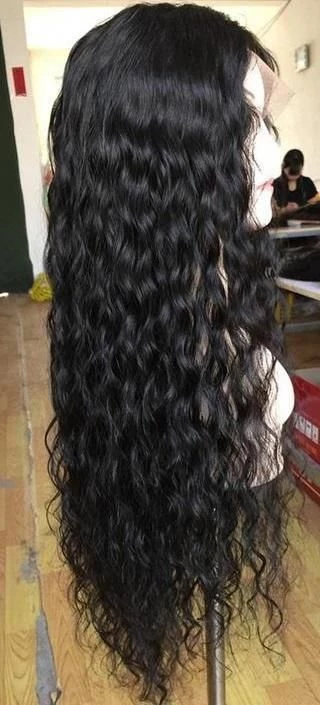 Thumbnail: Lace frontal Water Wave Wig