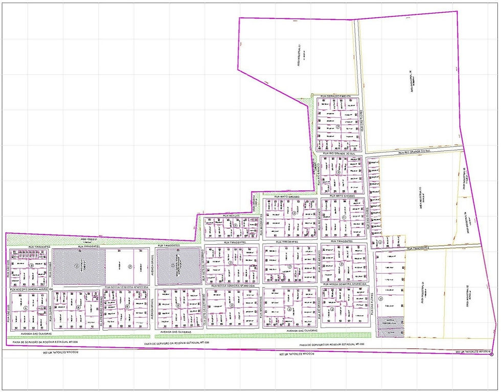 Edital de Loteamento Agrovila Simione em Itanhangá