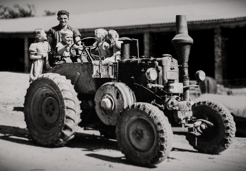 Family Photo of the deceased person who's funeral this is being shown at