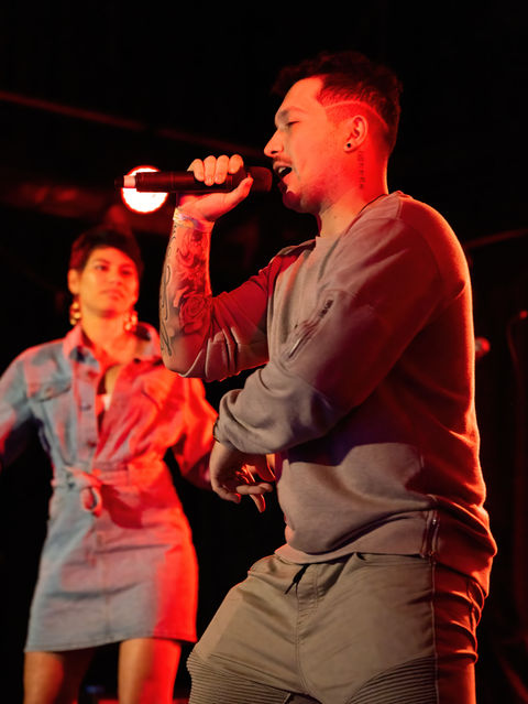 Videography and photography of Chill Cheney performing in a battle of the bands at the Red Ratler in Marrickville Sydney