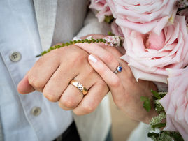 Wedding Photography and Videography of custom wedding rings