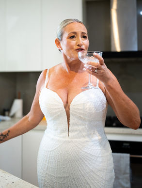 Randwick Golf Club Wedding Photography of the bride getting ready