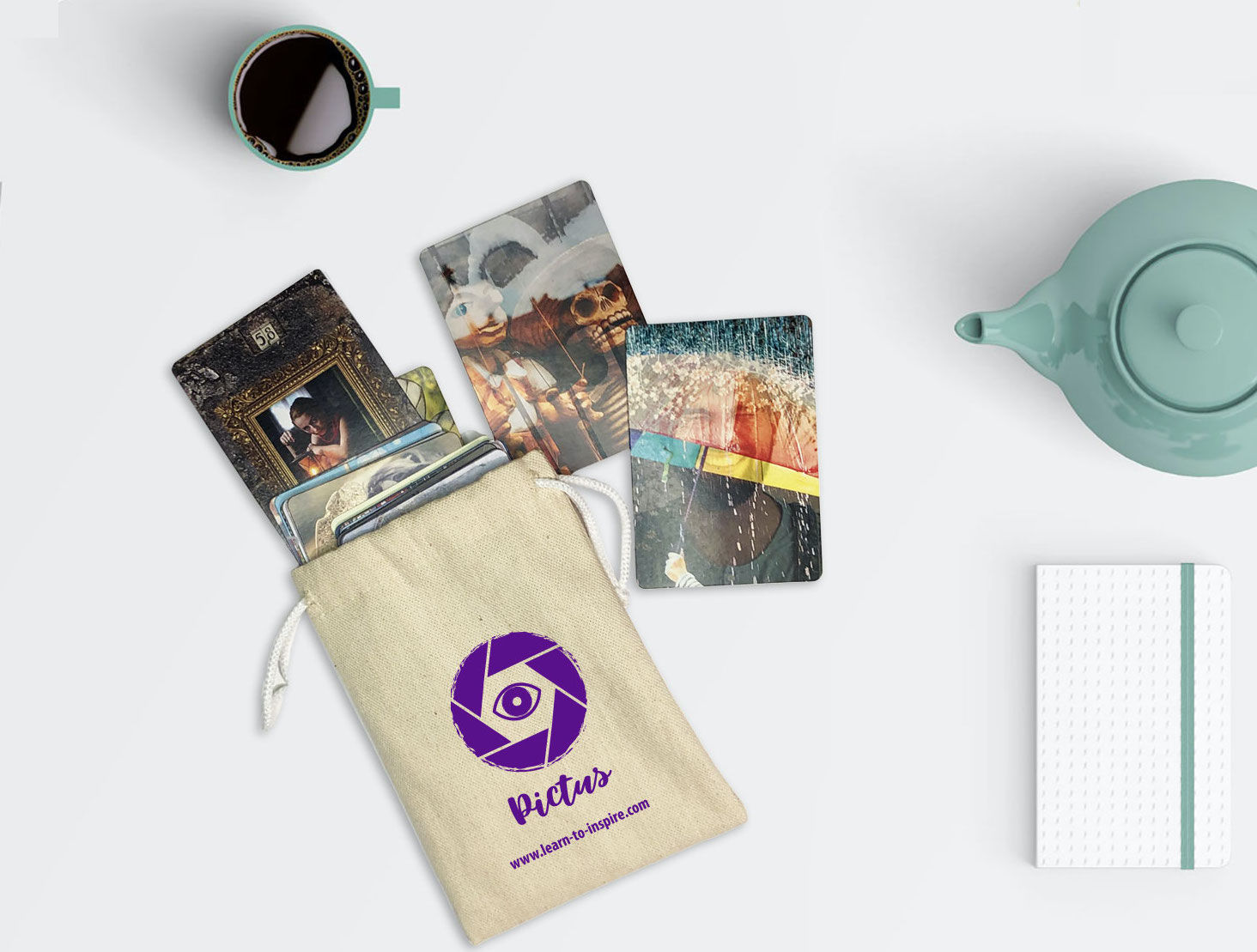 Pictus - a game set of 50 metaphoric images