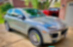 mobile detailing a gray Porsche in Rapid City, SD