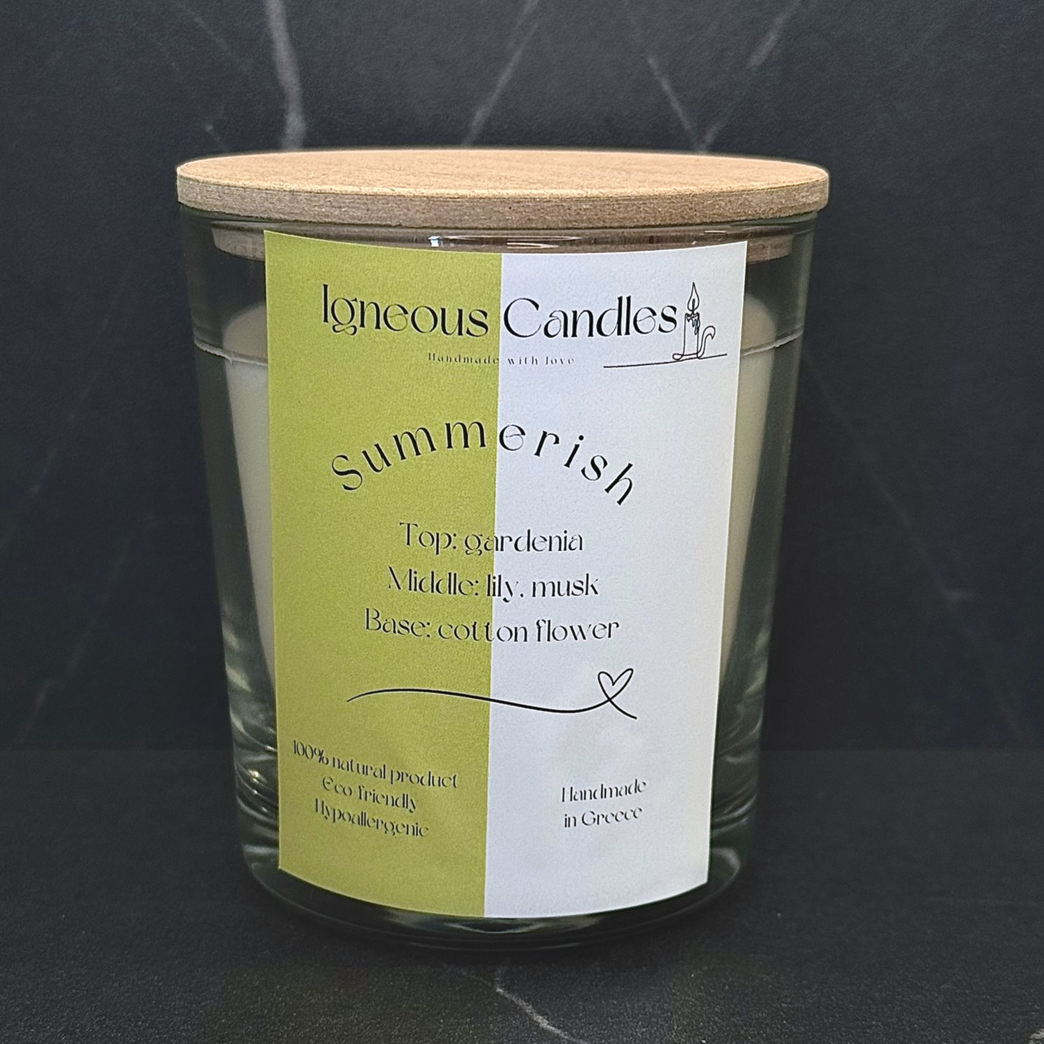 Summerish Χειροποίητο Κερί Σόγιας