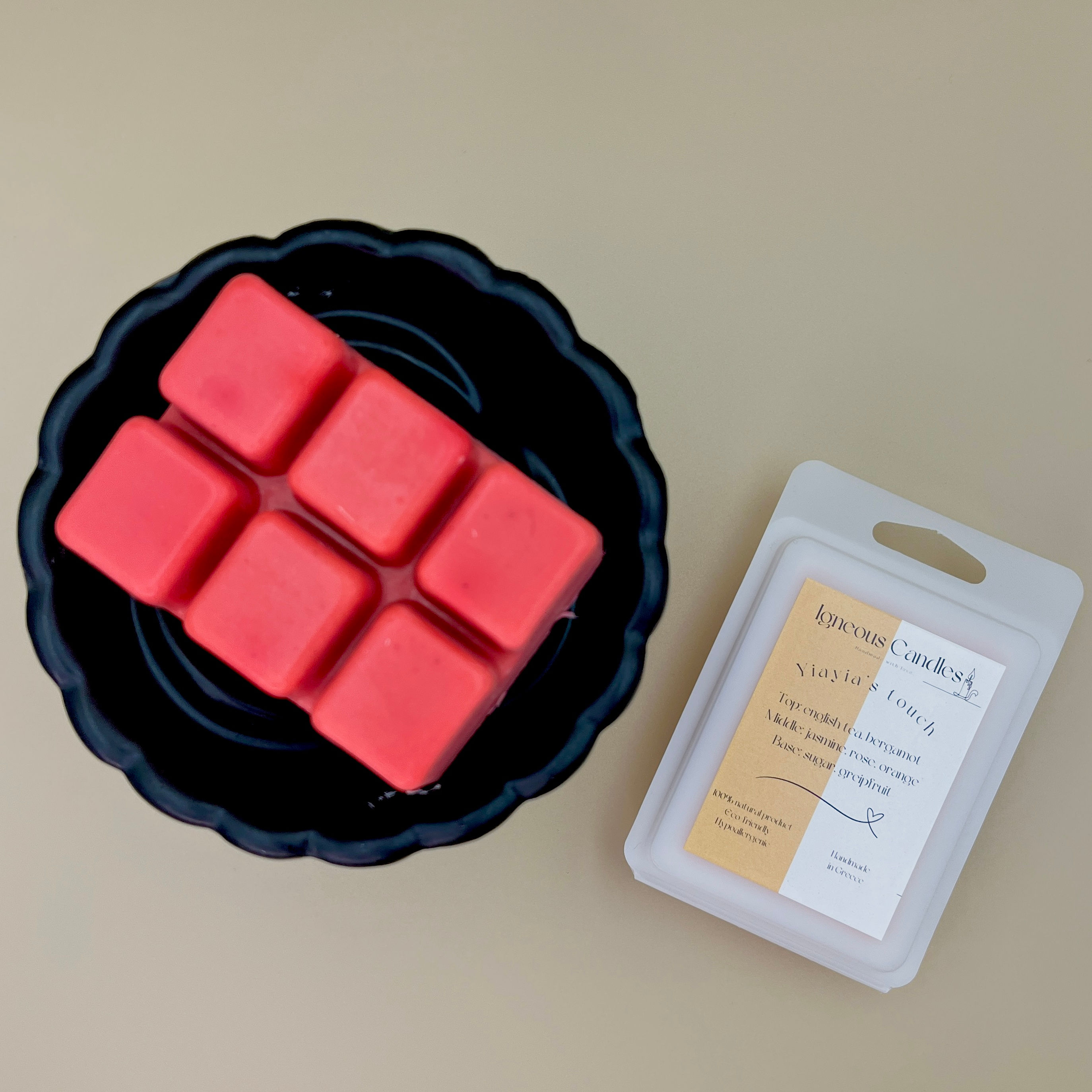 Yiayia's touch wax bar