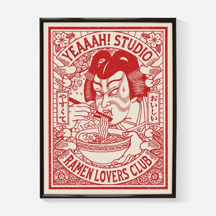 Poster "Ramen Lovers Club"