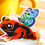 Thumbnail: Frog Flies Holographic Sticker