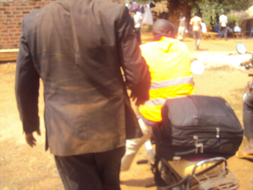 Pastor Moses bathed in Dust on arrival of Musafa Prison