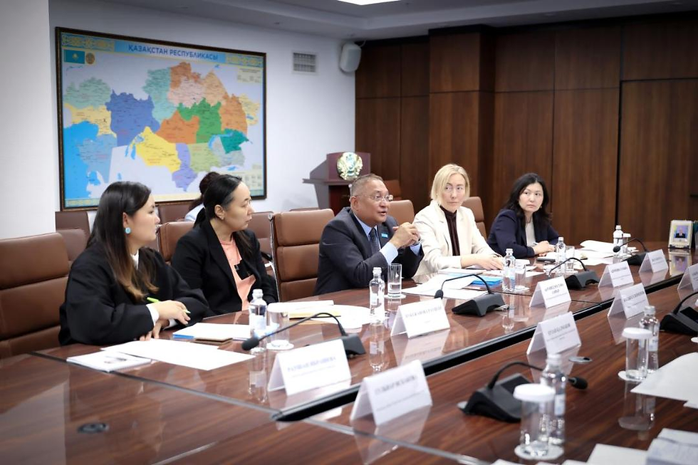 Жулдыз Сулейменова приняла Представителя Детского фонда ООН (ЮНИСЕФ) в Казахстане