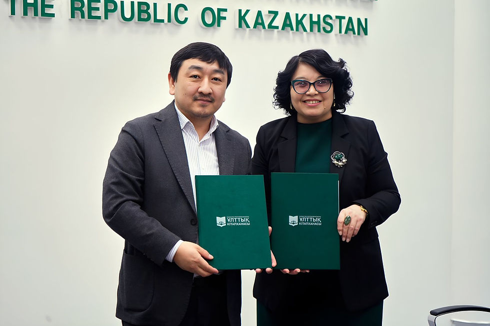 «Ғылым ордасы» и Национальная библиотека подписали меморандум о научном сотрудничестве