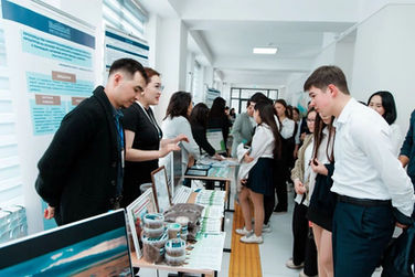 Ғылым декадасы: Жетісу университетіндегі Марке политехникалық университеті филиалында ашық есік күні өтті