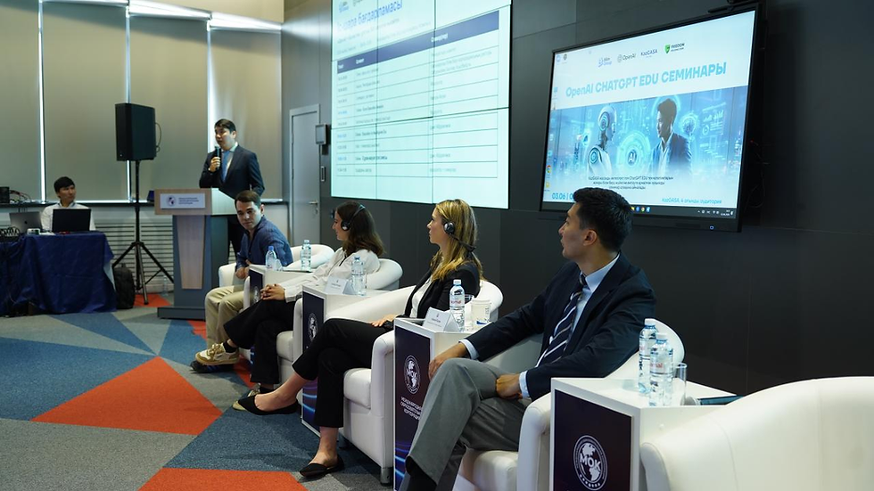 CHATGPT EDU OpenAI: семинар по ИИ прошел в KazGASA