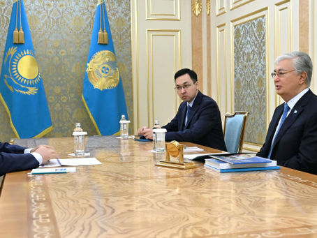 Қасым-Жомарт Тоқаев Оқу-ағарту министрі Ғани Бейсембаевты қабылдады