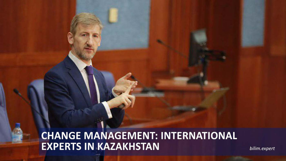 Neil MARSHALL. Change Management: International Experts in Kazakhstan