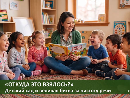 «Бұл қайдан шықты?» Балабақша және тіл тазалығы үшін ұлы шайқас