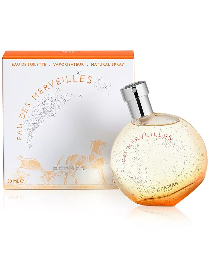 Hermes Ladies Eau Des Merveilles EDT Spray 1.0 oz OPEN BOX