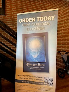 A voice from heaven banner