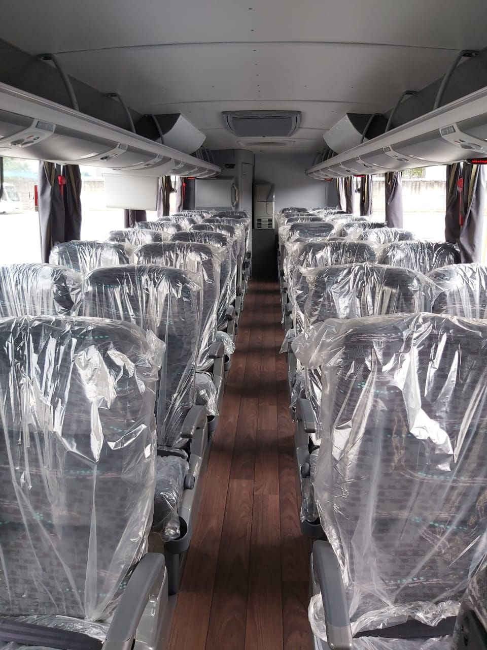 Ônibus do condomínio Joia da Barra