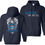 Thumbnail: Thin Blue Line Honor Fallen Officers Hooded Sweatshirt Hoodie