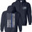 Thumbnail: Thin Blue Line Honor Protect Serve Hooded Sweatshirt Hoodie