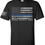 Thumbnail: Patriot Apparel Thin Blue Line Honor Design T-Shirt