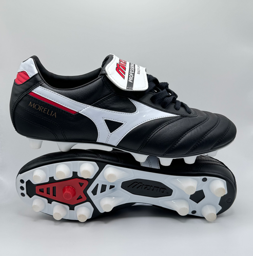 【日本未発売】Mizuno Morelia 2JAPAN 28.0センチ MIZUNO Morelia II JAPAN P1GA2002 01 Black White 2E Unisex