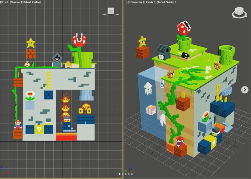 Voxel Rts The voxel in 3D art for video games