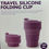 Miniature : Tasse pliable en silicone 