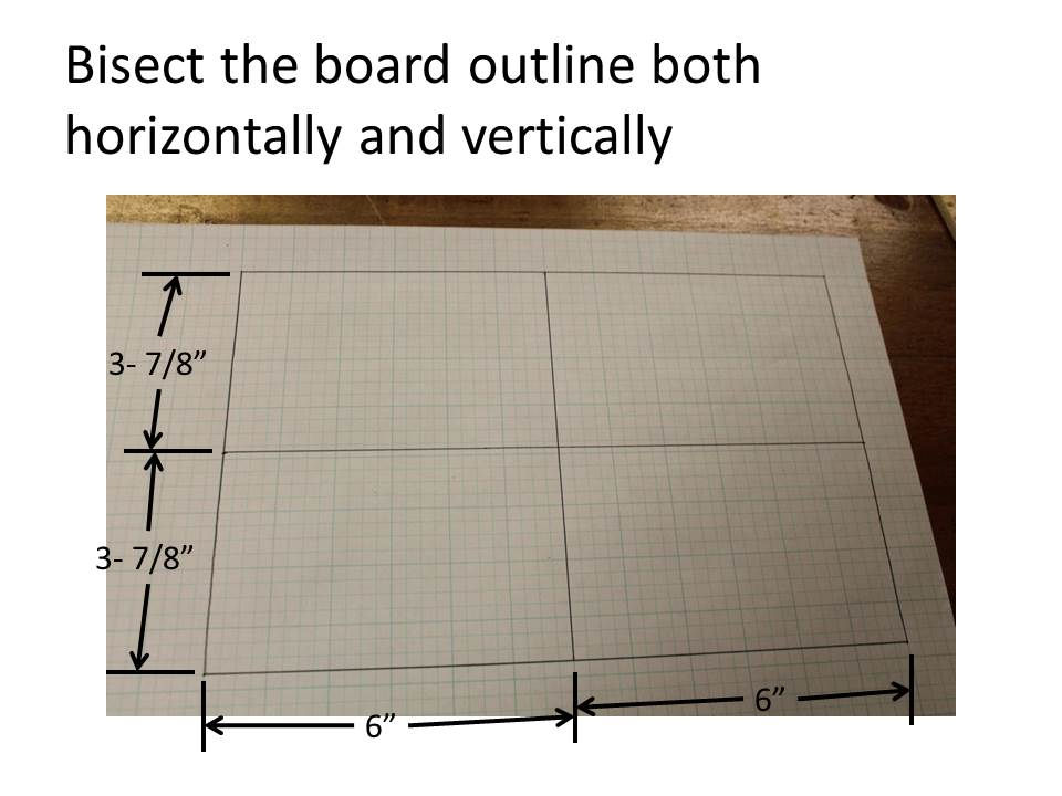 Penny Hockey Game Board Layout chase