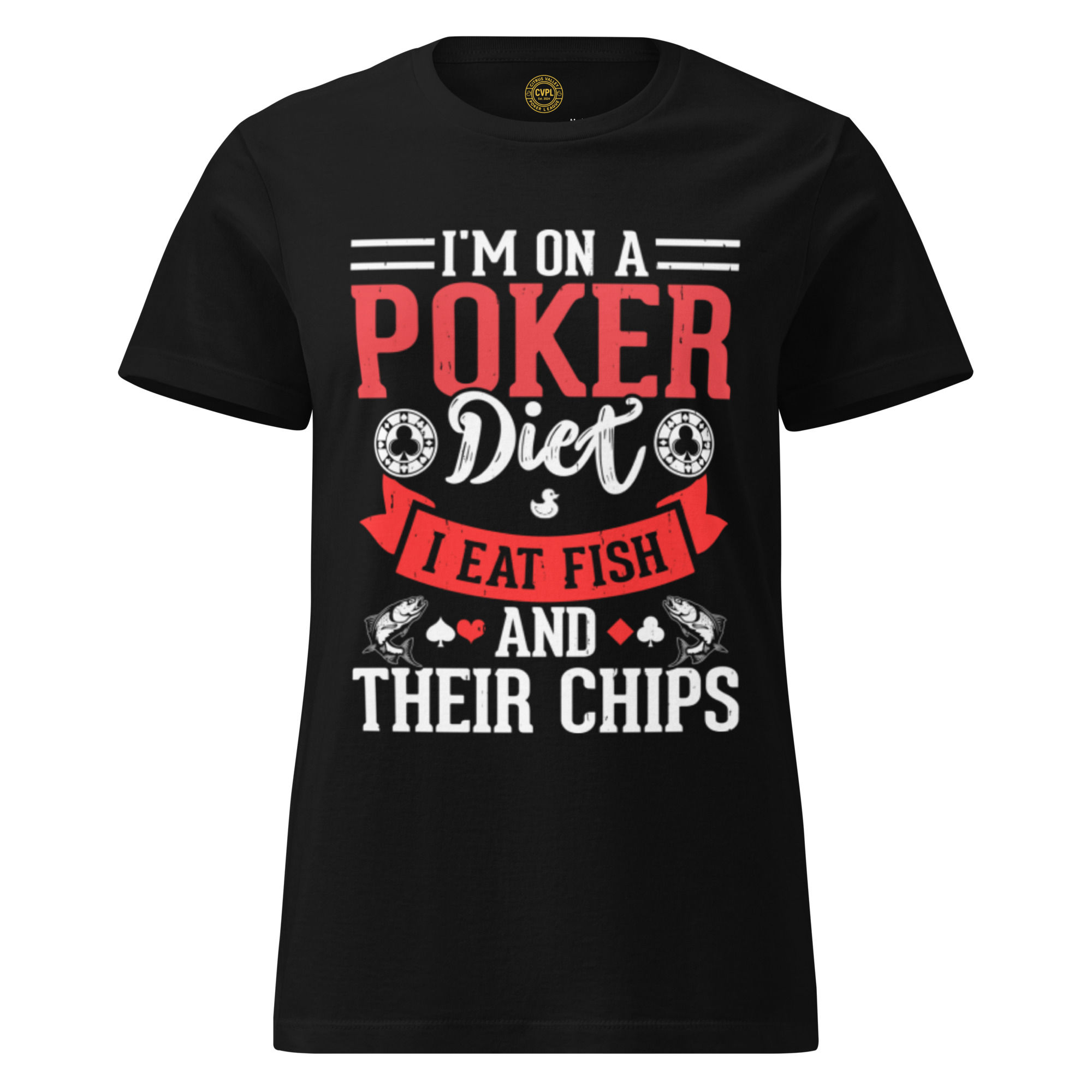 Poker Diet Women’s basic softstyle t-shirt