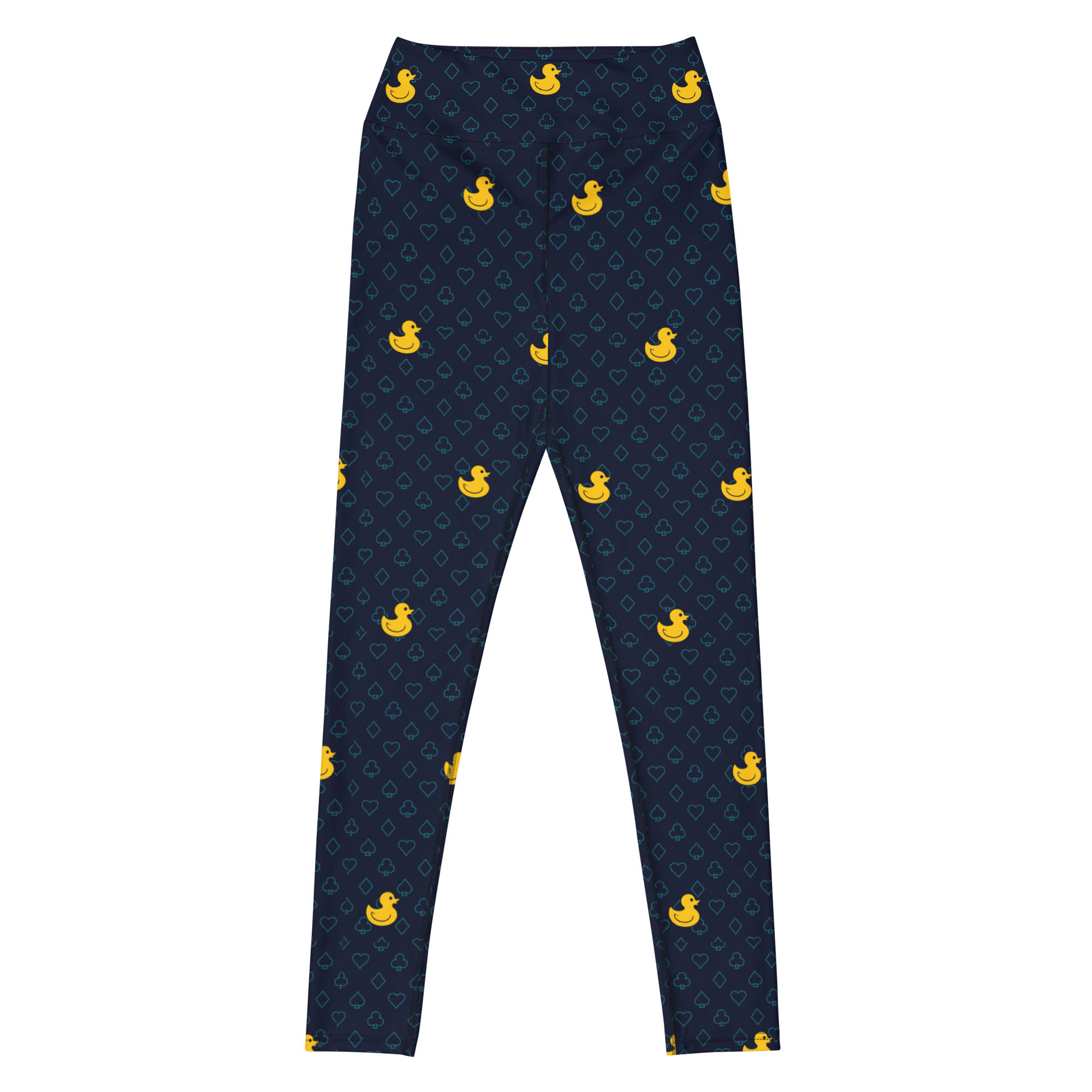 Card Suits Yoga Leggings with pocket