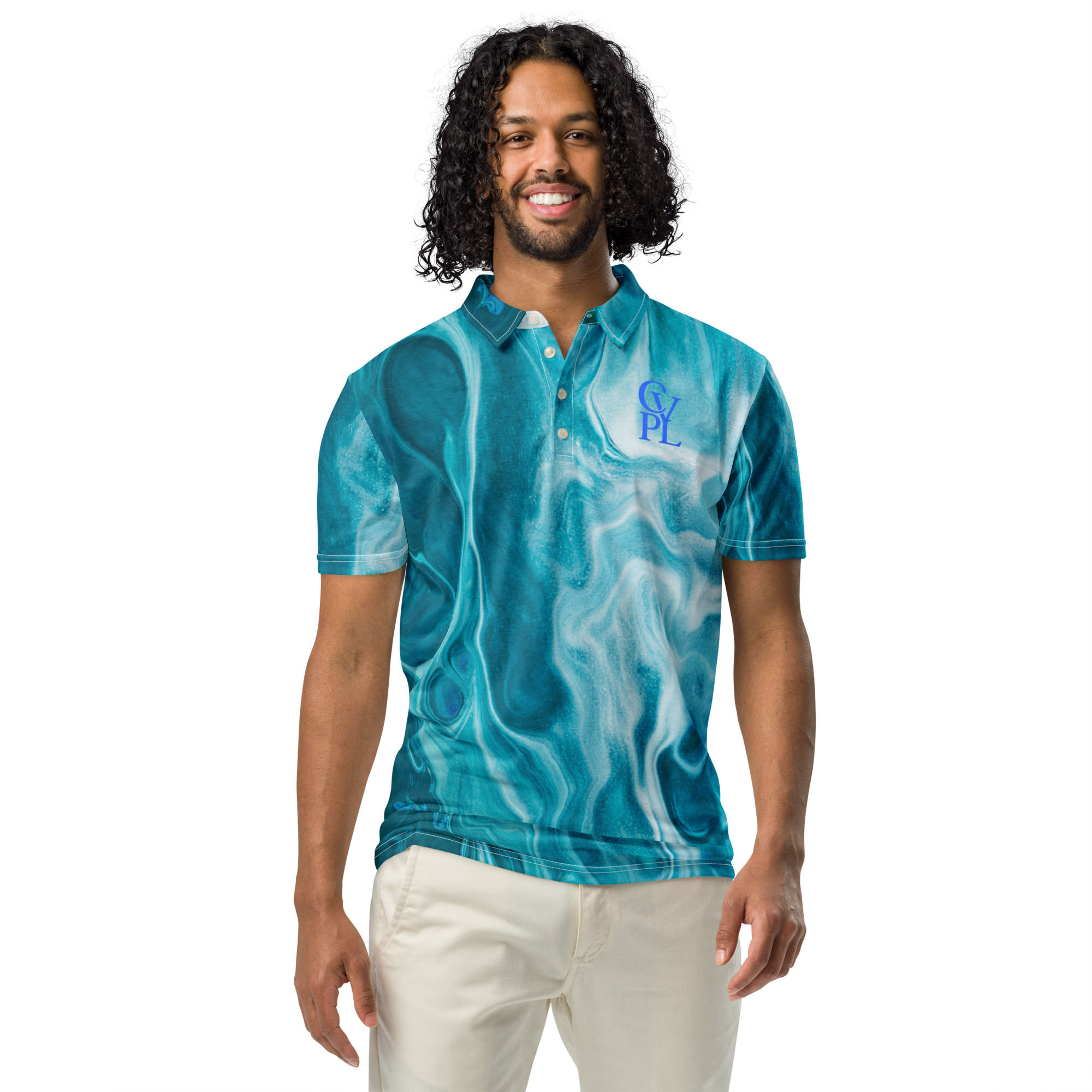 Neptune's Drift slim fit polo