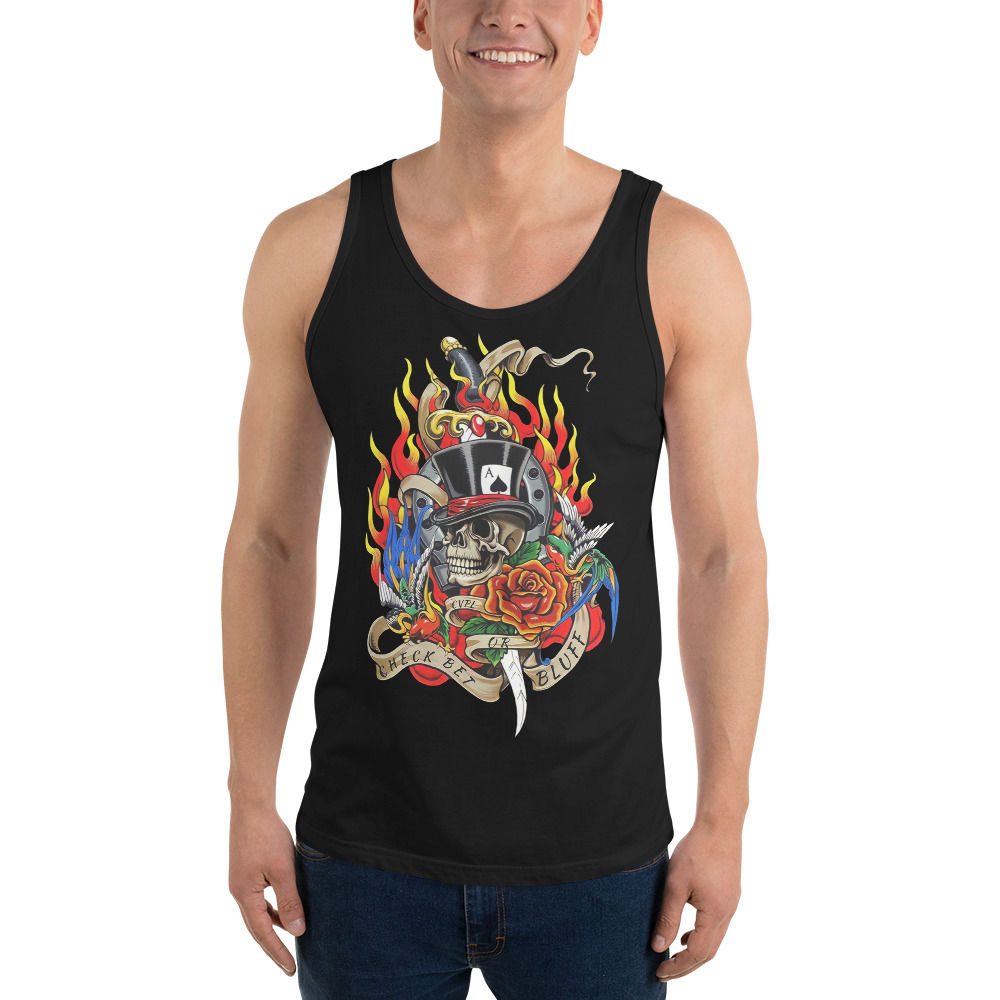 Dead Lucky Men's Tank Top