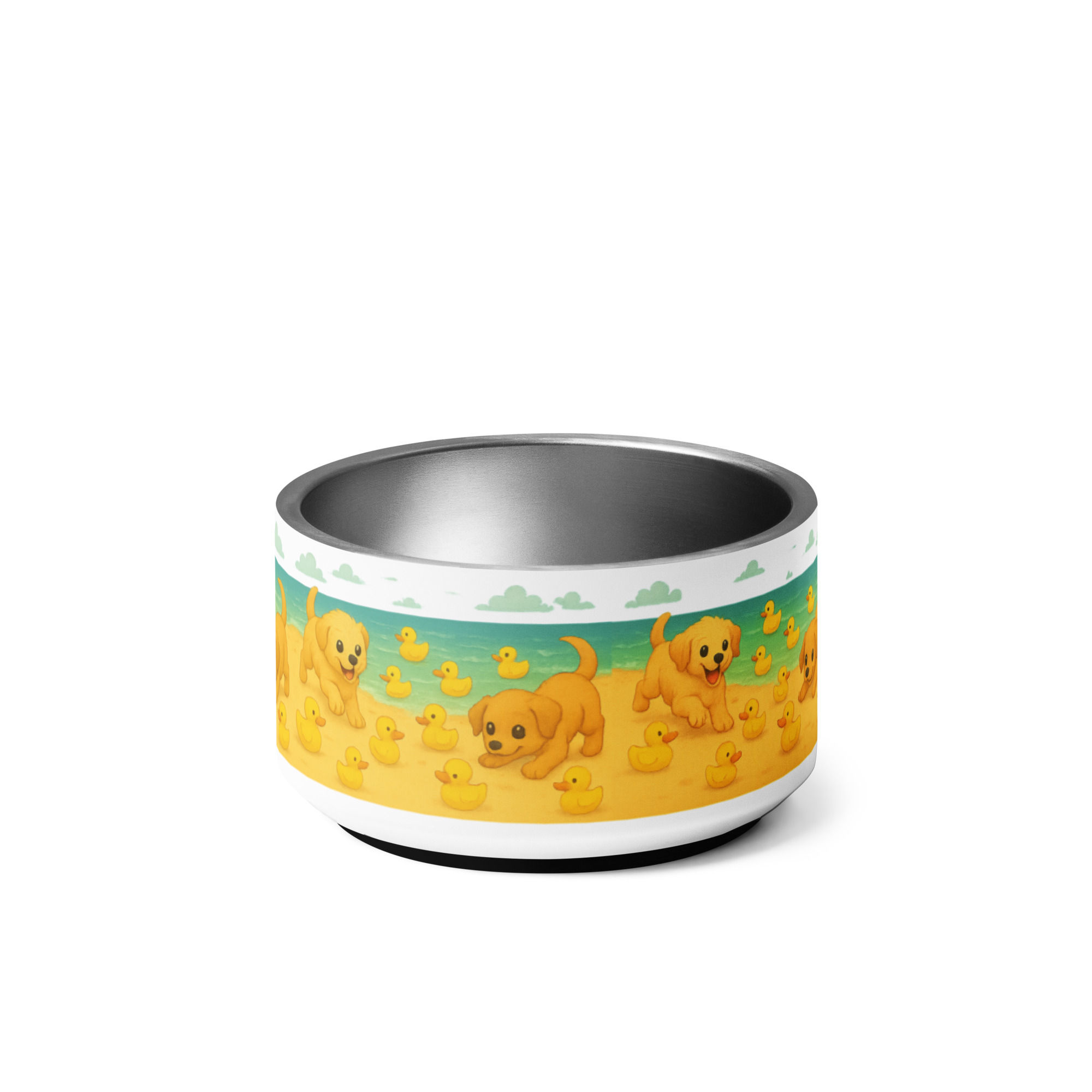 Pet bowl with Puppies