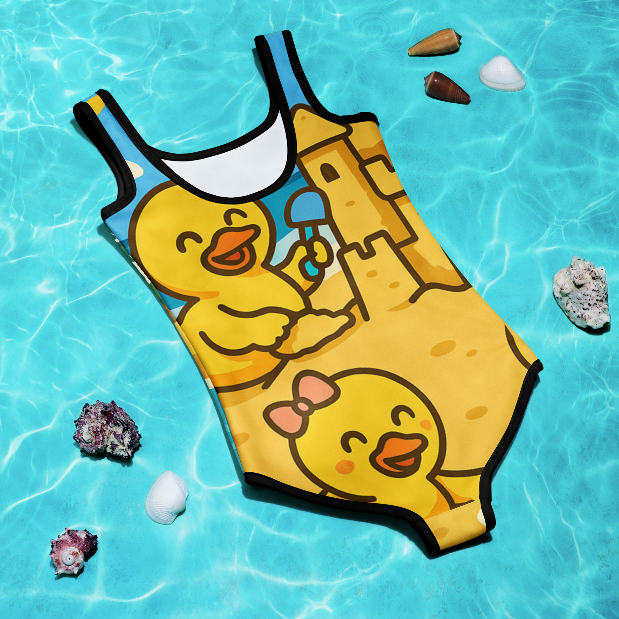 Duckie Girls One Piece Swimsuit