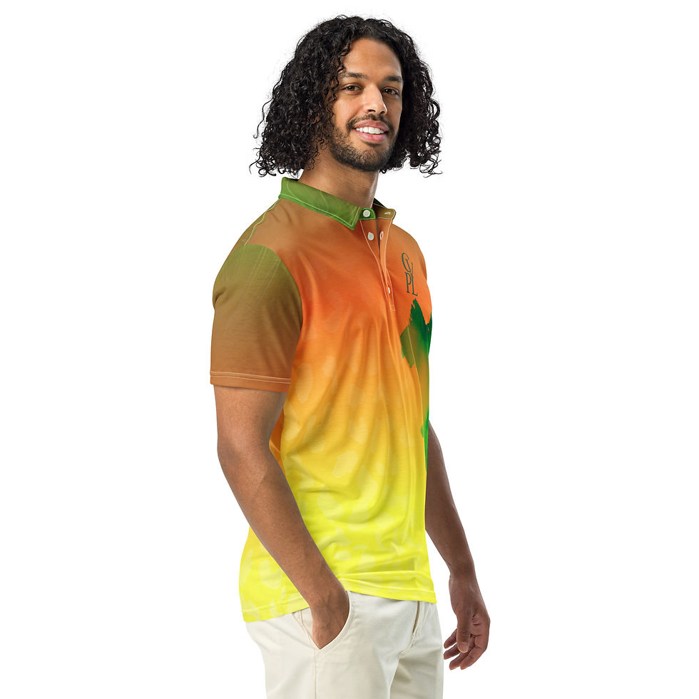 Thumbnail: Citrus Safari Men’s slim fit polo
