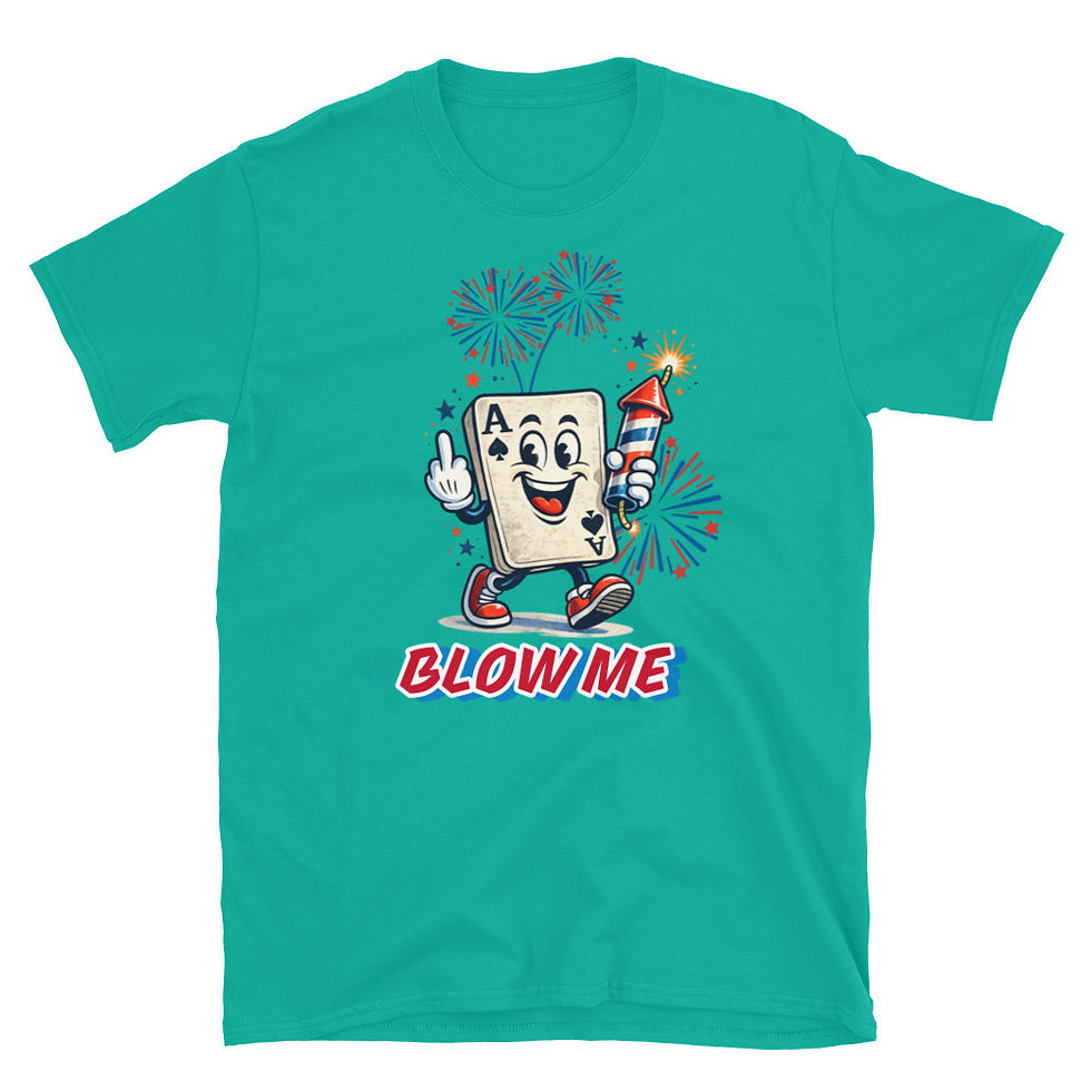 Thumbnail: Blow Me Short-Sleeve Unisex T-Shirt