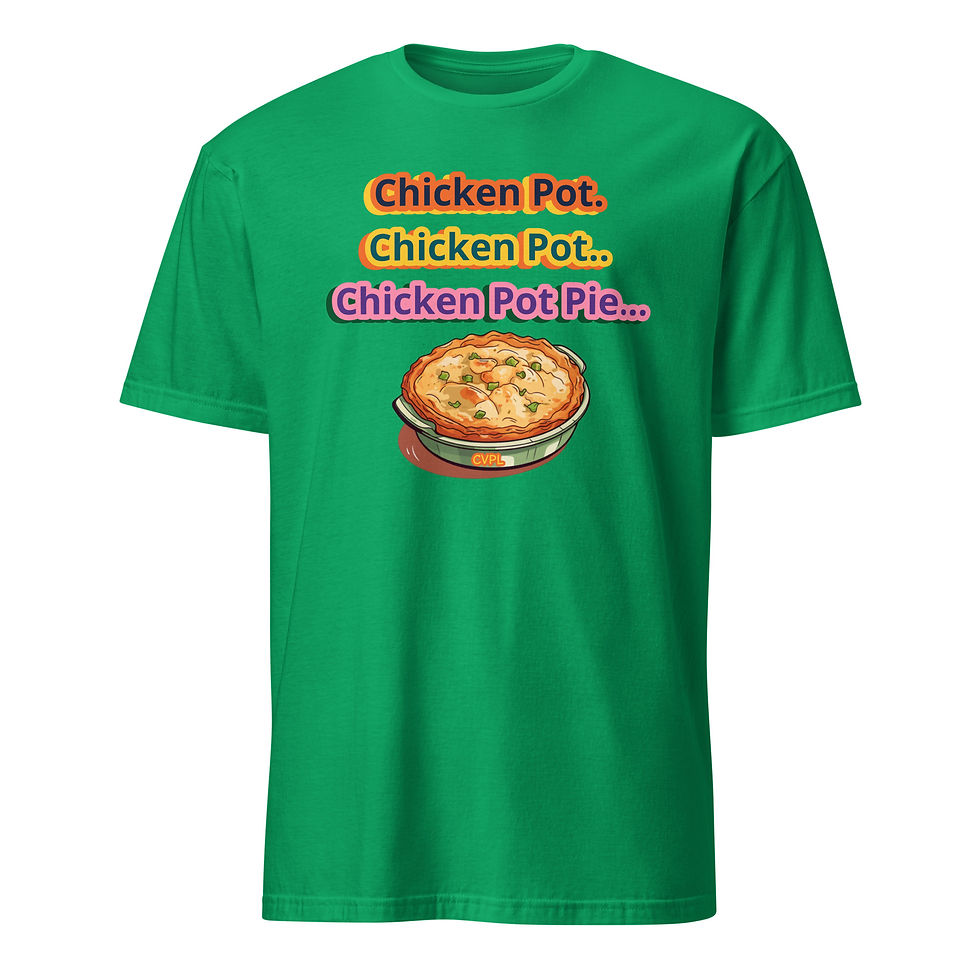 Thumbnail: Chicken Pot Pie Unisex T-Shirt