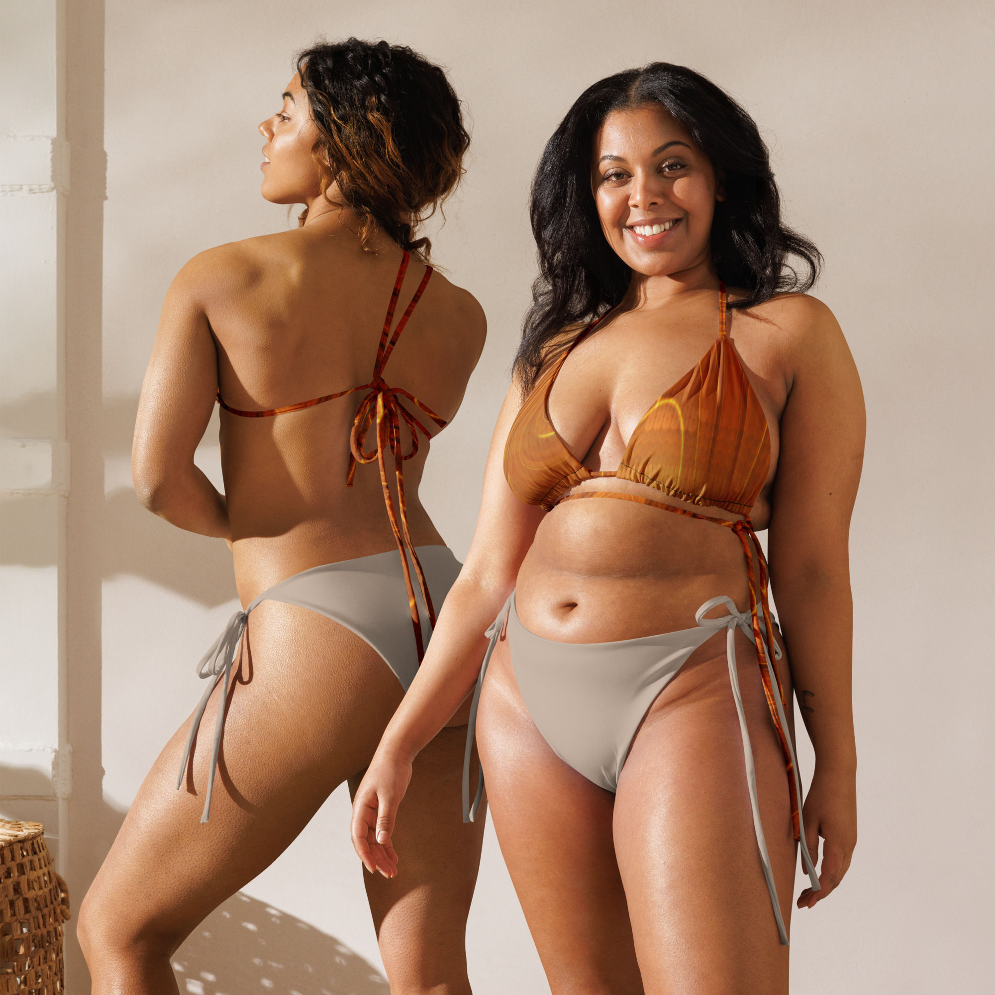 Meltdown Padded String Bikini Top