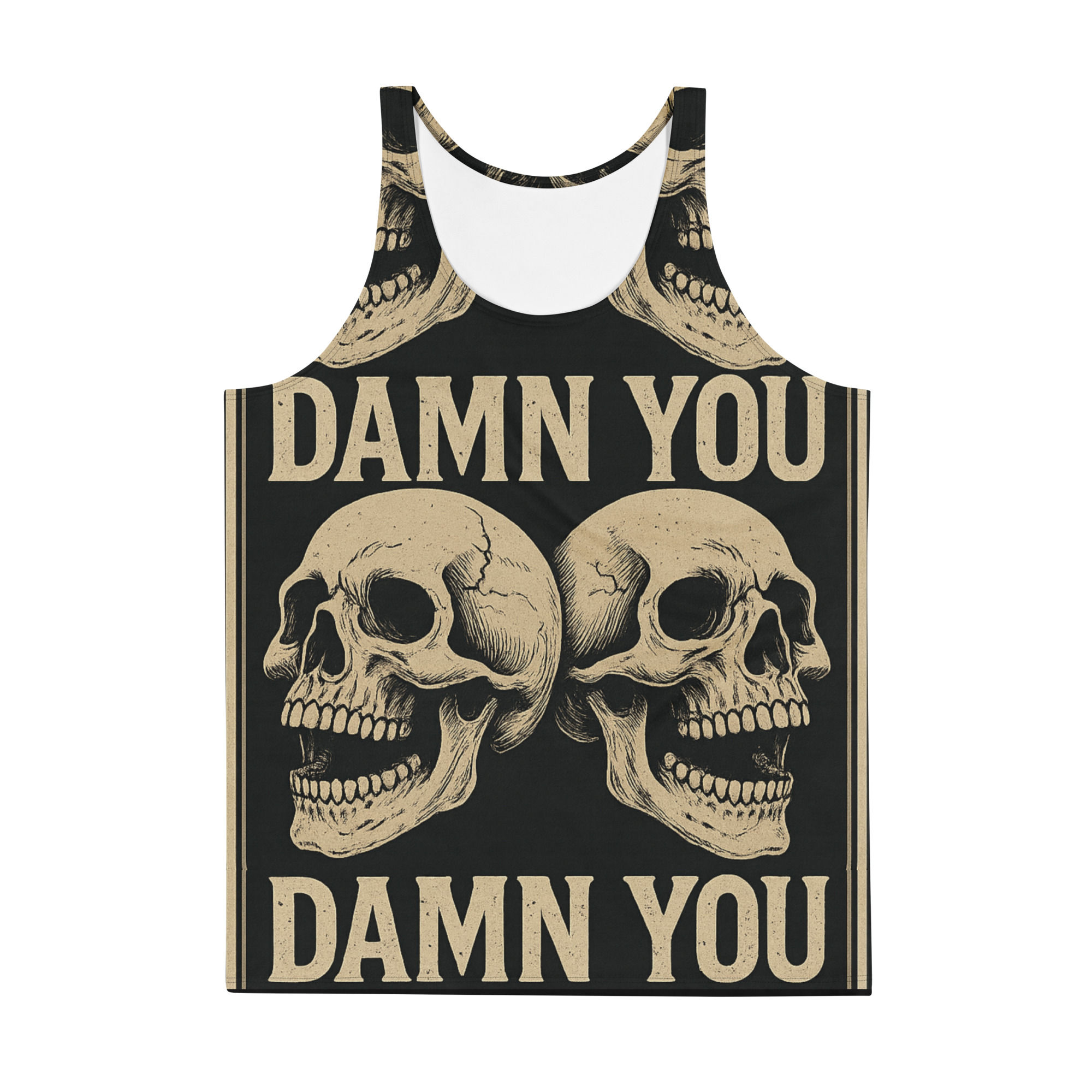 Damn You & Damn The River Unisex Tank Top