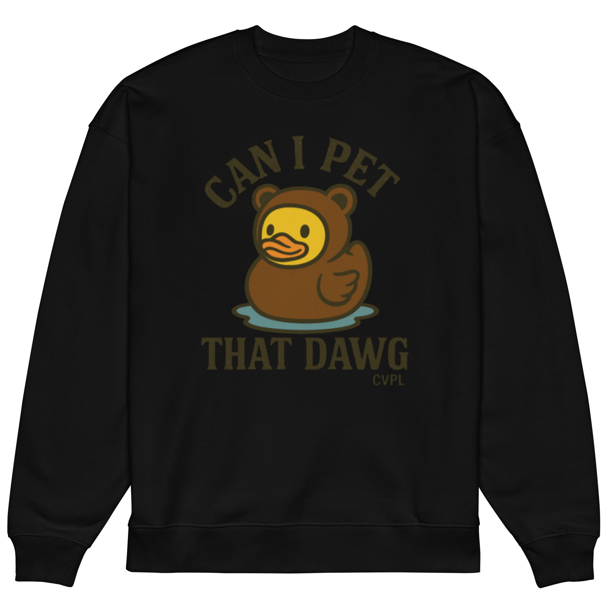 Pet that DAWG organic oversized sweatshirt