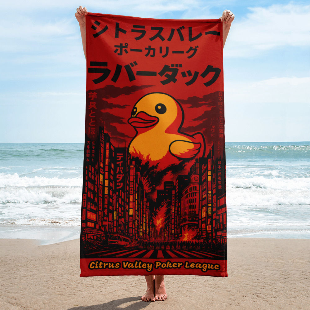 Tokyo Attacked Towel