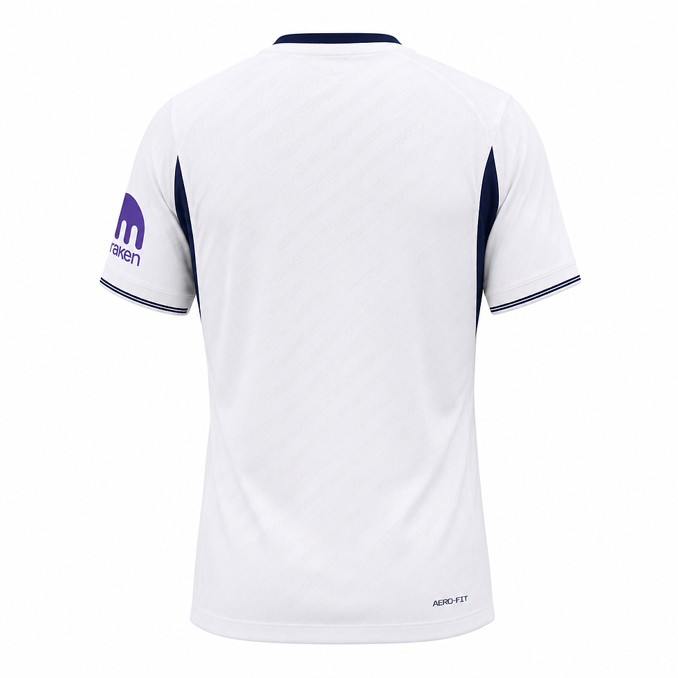 Tottenham Hotspur Home Kit 26/27 back view