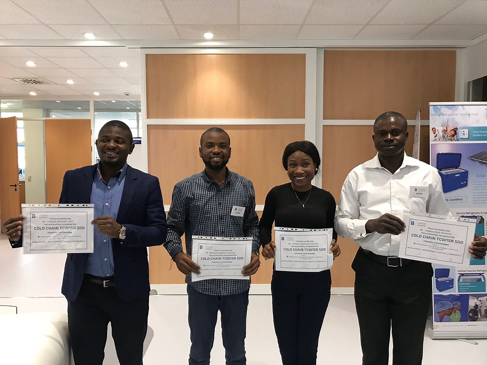 The Tech Team and their Certificates
