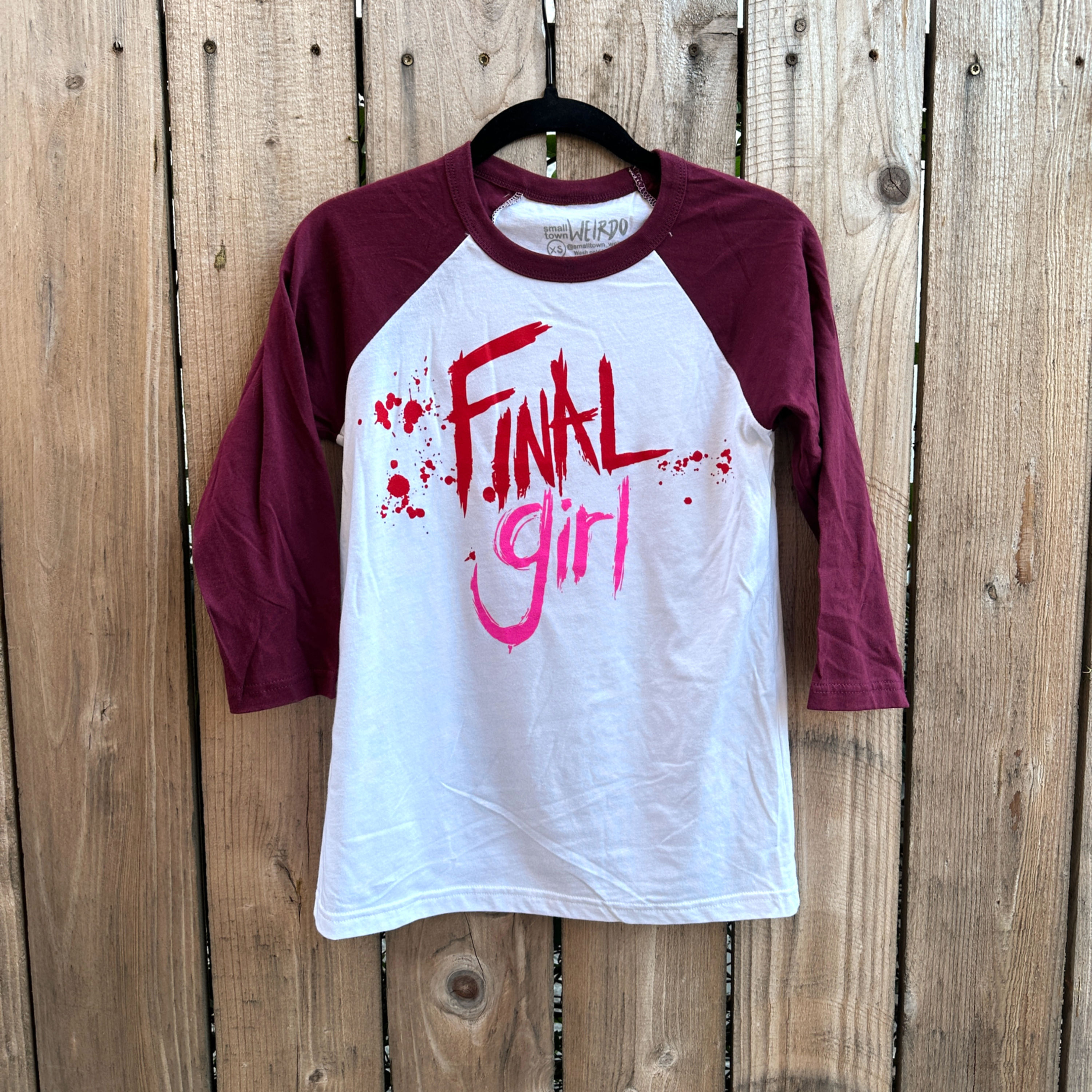 Final Girl Baseball Tee