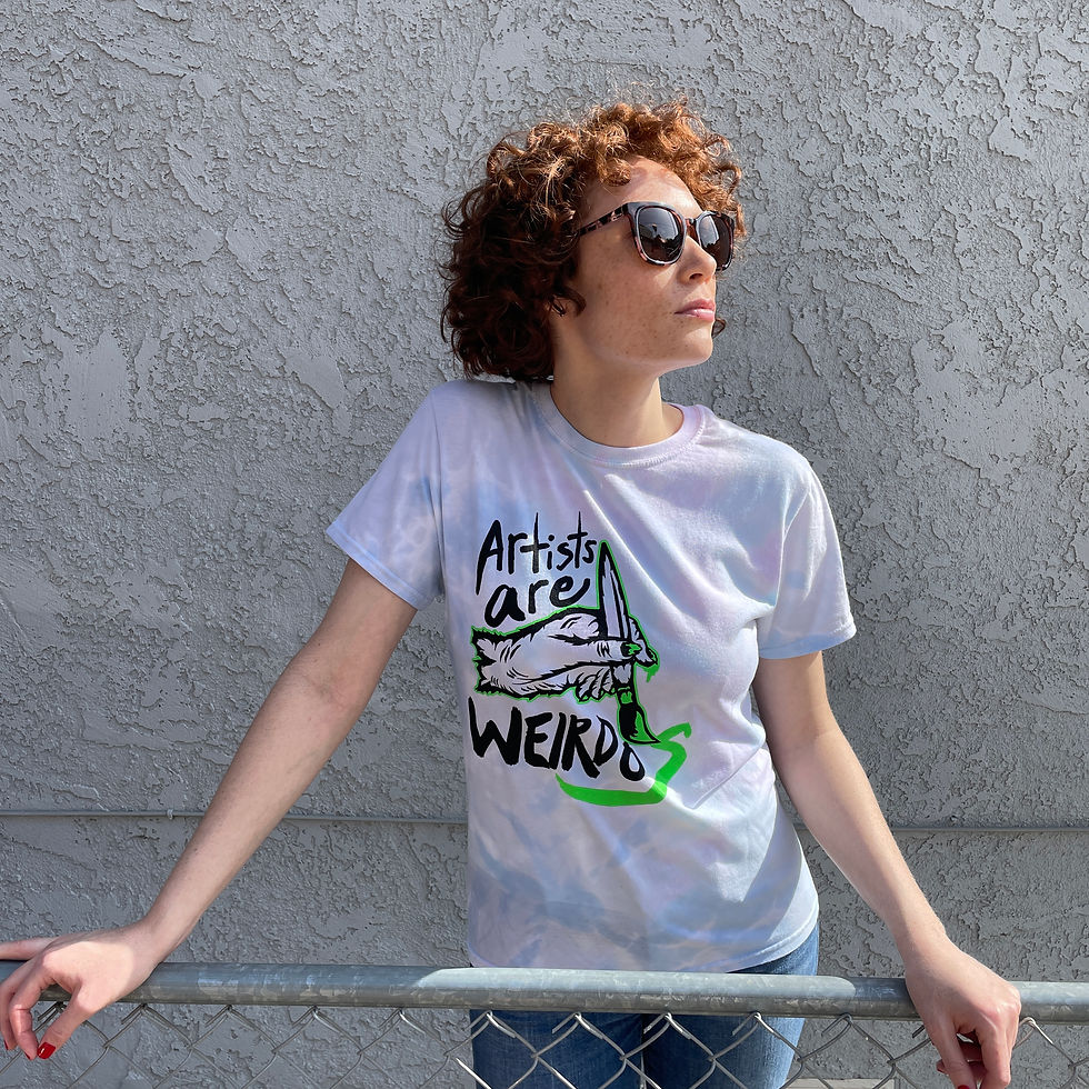 Thumbnail: Artists are Weirdos (3 Color Options) - UNISEX